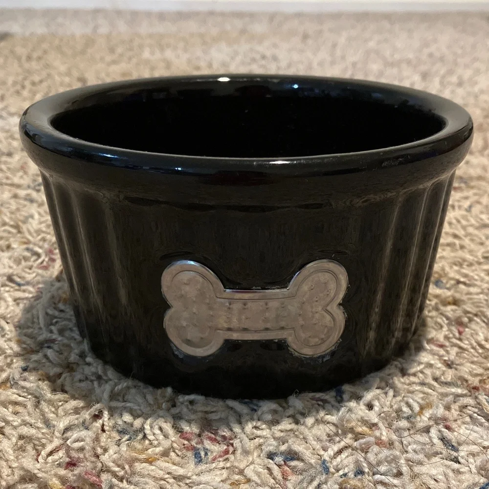 Black Pet Bowl